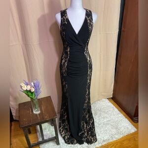 JS Boutique Black Gown